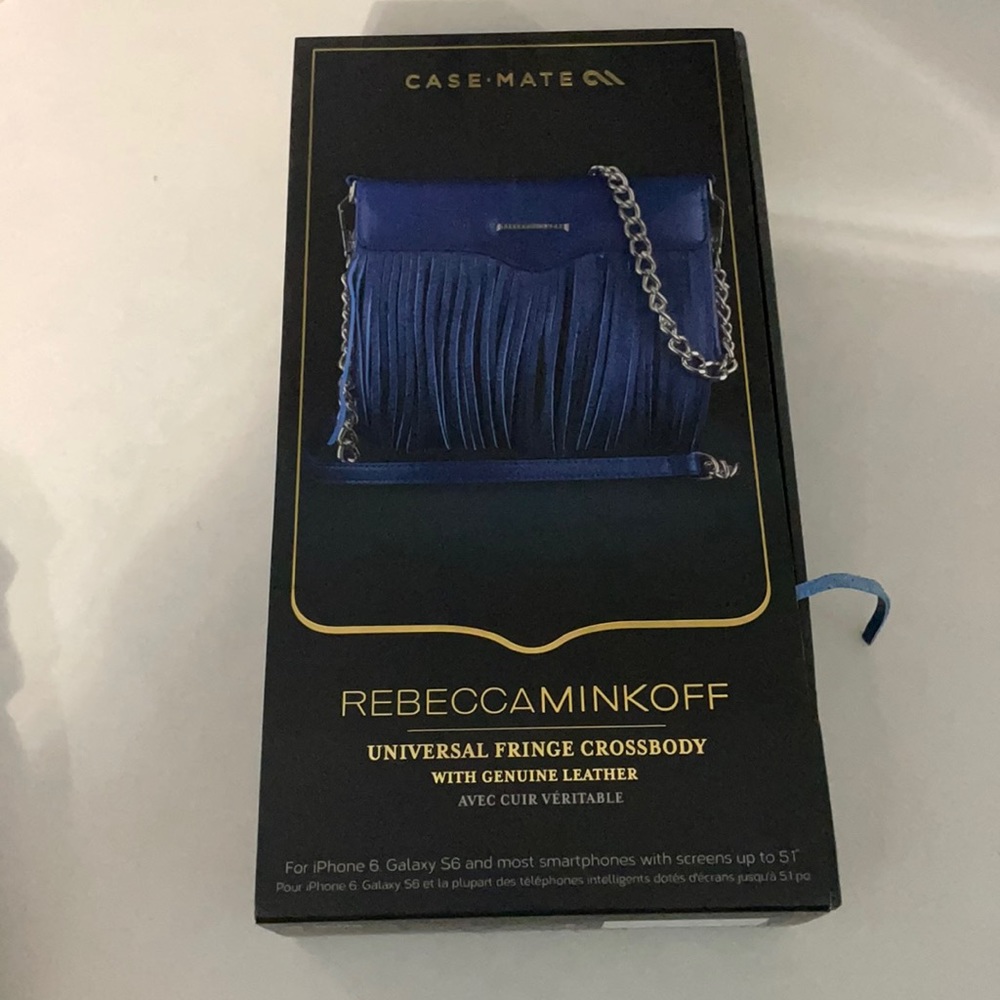 rebbeca minkoff universal fringe crossbody with genuine leather